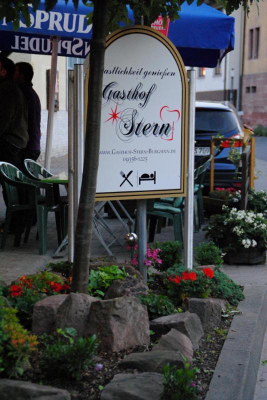 Gasthof Stern Burgsinn Bagian luar foto